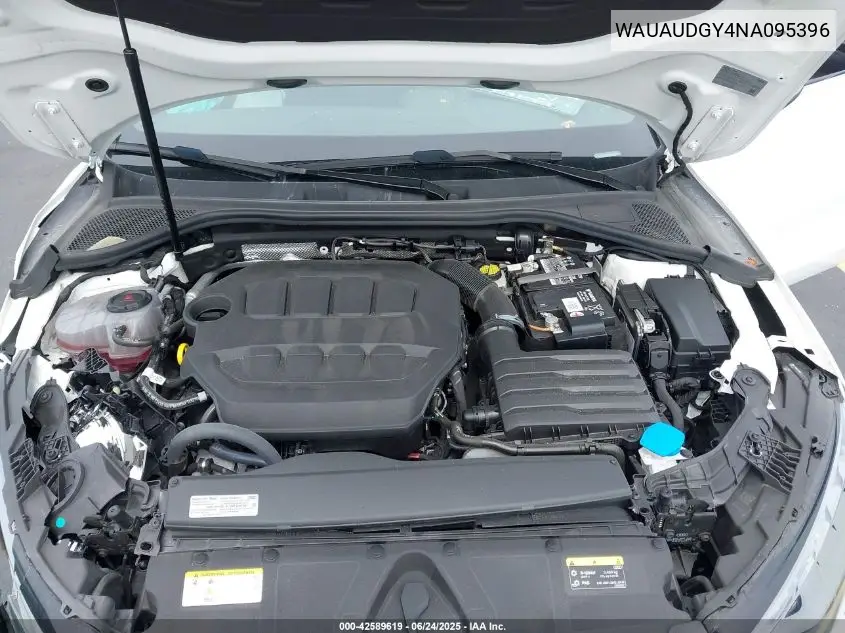 2022 Audi A3 Premium 40 Tfsi Front-Wheel Drive S Tronic VIN: WAUAUDGY4NA095396 Lot: 42589619