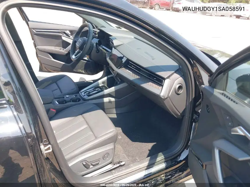 2025 Audi A3 Premium Plus 40 Tfsi Quattro S Tronic VIN: WAUHUDGY1SA058591 Lot: 42583819