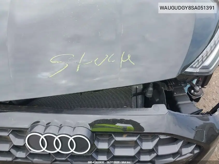 2025 Audi A3 Premium VIN: WAUGUDGY8SA051391 Lot: 42600690