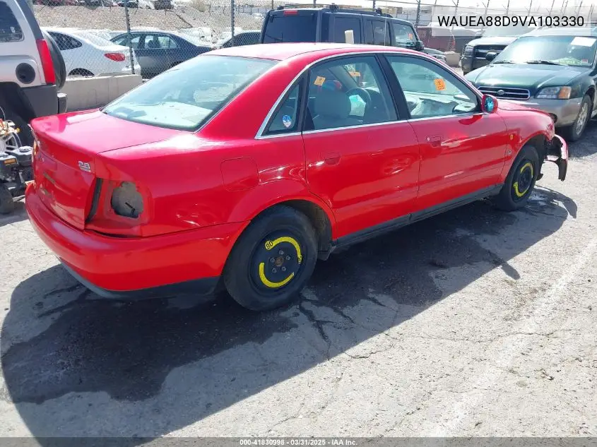 1997 Audi A4 2.8 VIN: WAUEA88D9VA103330 Lot: 41830998