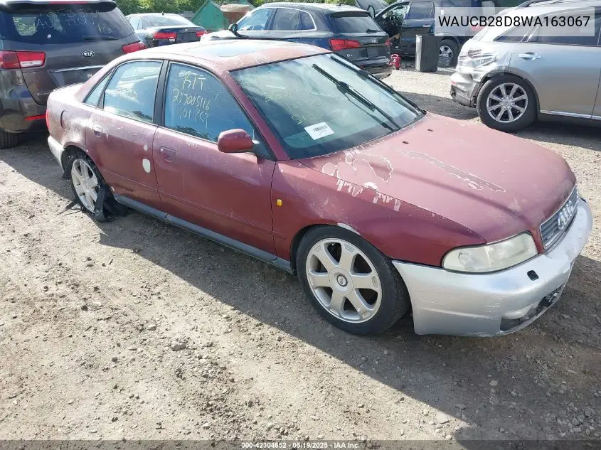 1998 Audi A4 1.8 T VIN: WAUCB28D8WA163067 Lot: 42304652