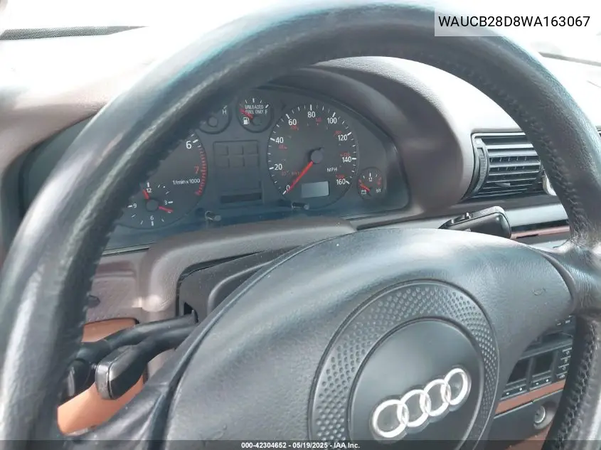1998 Audi A4 1.8 T VIN: WAUCB28D8WA163067 Lot: 42304652
