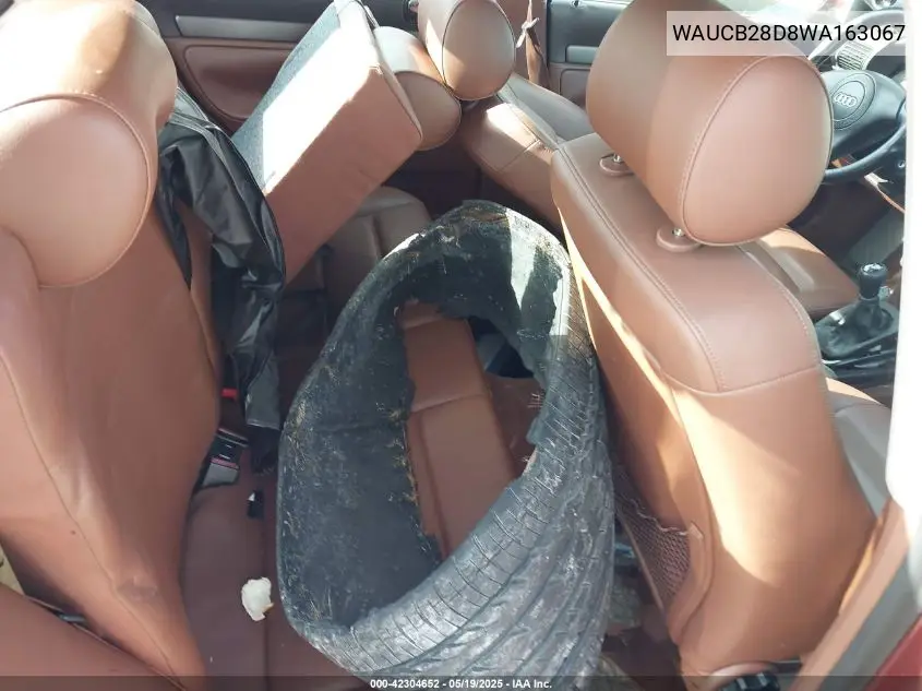1998 Audi A4 1.8 T VIN: WAUCB28D8WA163067 Lot: 42304652