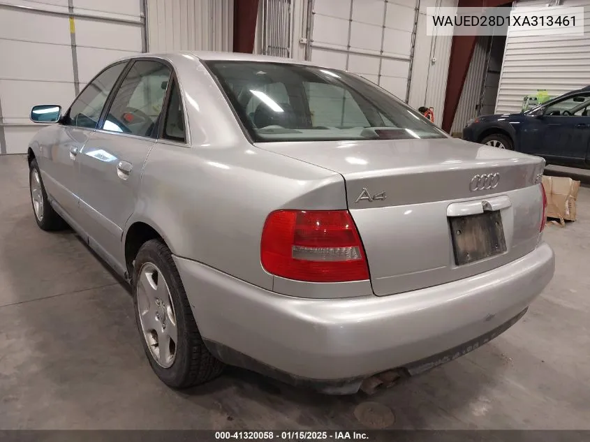 1999 Audi A4 2.8 VIN: WAUED28D1XA313461 Lot: 41320058