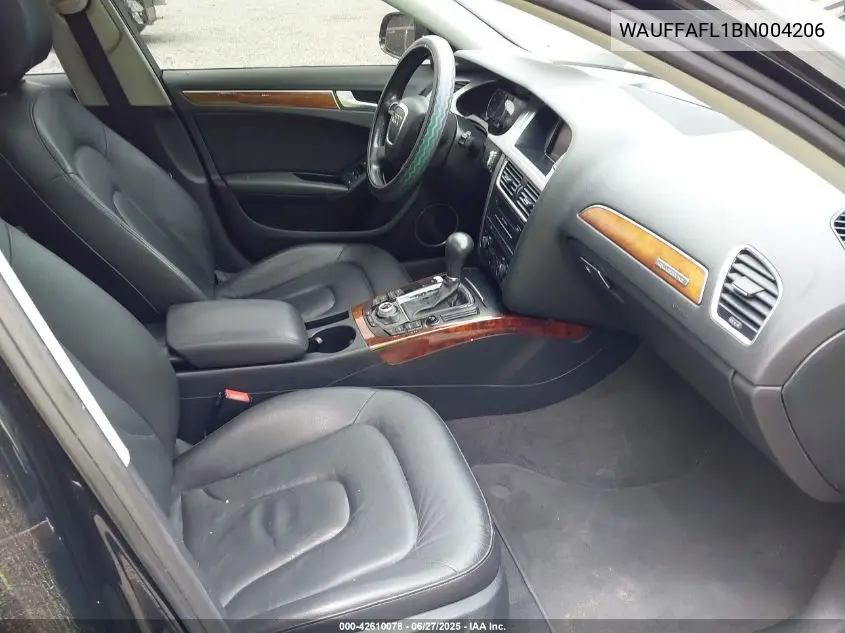 2011 Audi A4 2.0T Premium VIN: WAUFFAFL1BN004206 Lot: 42610078