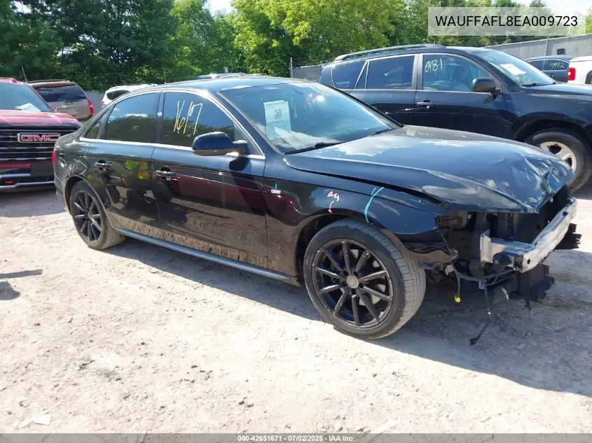 2014 Audi A4 2.0T Premium VIN: WAUFFAFL8EA009723 Lot: 42651671