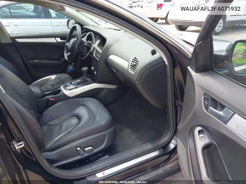2015 Audi A4 2.0T Premium VIN: WAUAFAFL3FA071932 Lot: 42593545