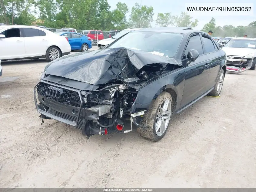 2017 Audi A4 2.0T Season Of Audi Premium VIN: WAUDNAF49HN053052 Lot: 42566619