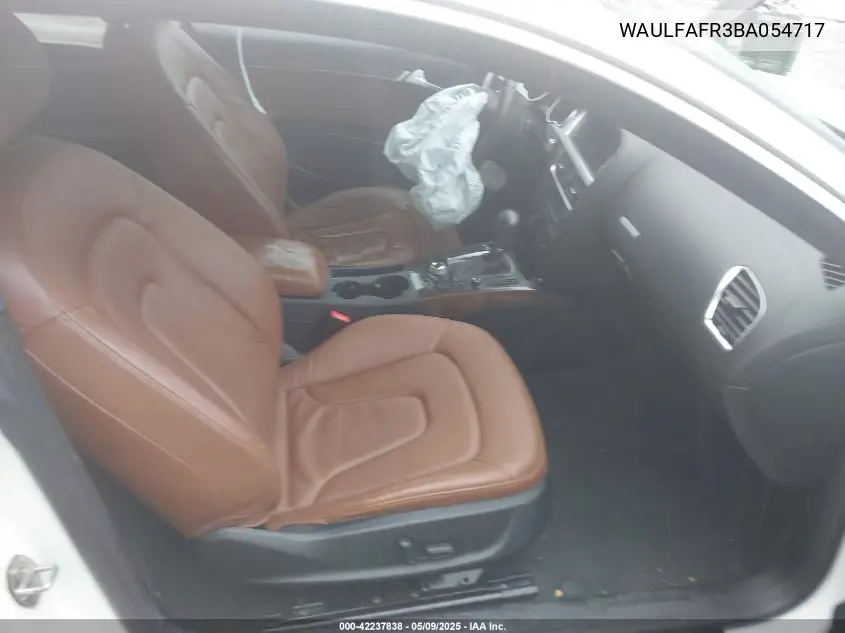 2011 Audi A5 2.0T Premium VIN: WAULFAFR3BA054717 Lot: 42237838
