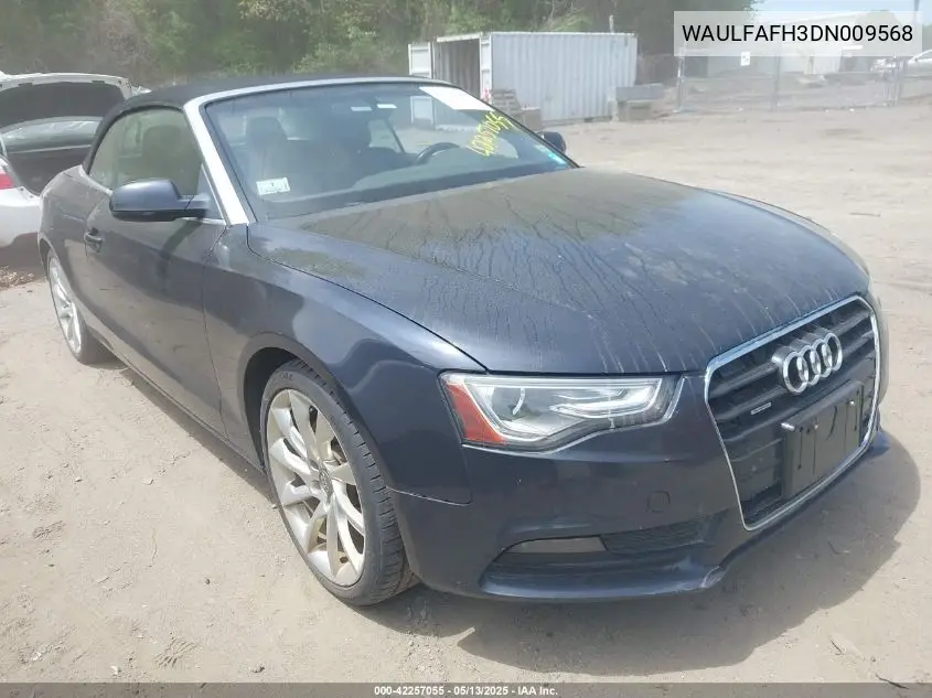 2013 Audi A5 2.0T Premium VIN: WAULFAFH3DN009568 Lot: 42257055
