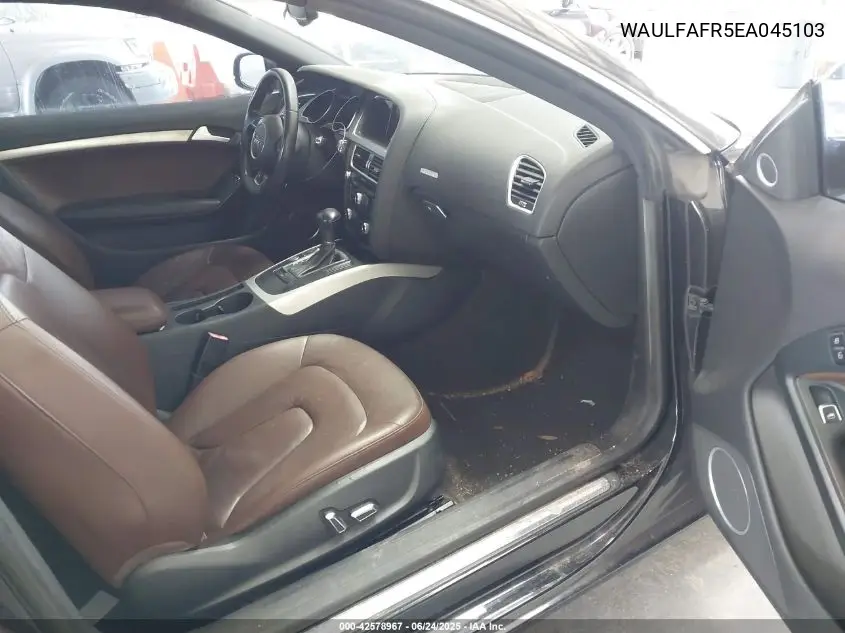 2014 Audi A5 2.0T Premium VIN: WAULFAFR5EA045103 Lot: 42578967