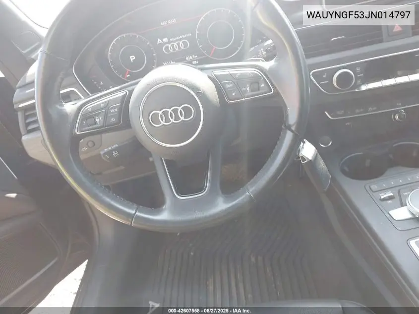 2018 Audi A5 2.0T Premium VIN: WAUYNGF53JN014797 Lot: 42607558