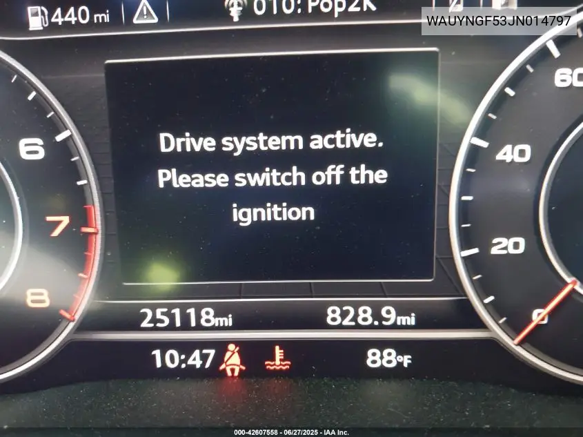 2018 Audi A5 2.0T Premium VIN: WAUYNGF53JN014797 Lot: 42607558