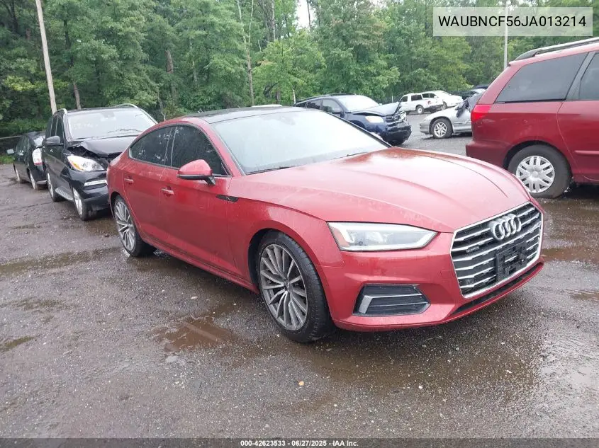 2018 Audi A5 2.0T Premium VIN: WAUBNCF56JA013214 Lot: 42623533