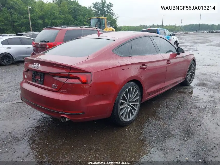 2018 Audi A5 2.0T Premium VIN: WAUBNCF56JA013214 Lot: 42623533