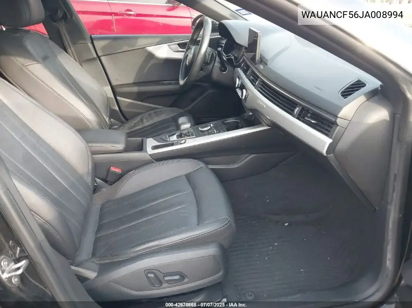 2018 Audi A5 2.0T Premium VIN: WAUANCF56JA008994 Lot: 42670868