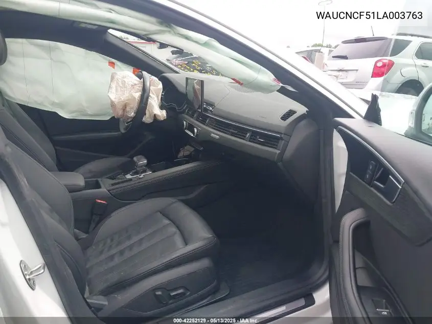 2020 Audi A5 Sportback Premium Plus 45 Tfsi Quattro S Tronic VIN: WAUCNCF51LA003763 Lot: 42252129