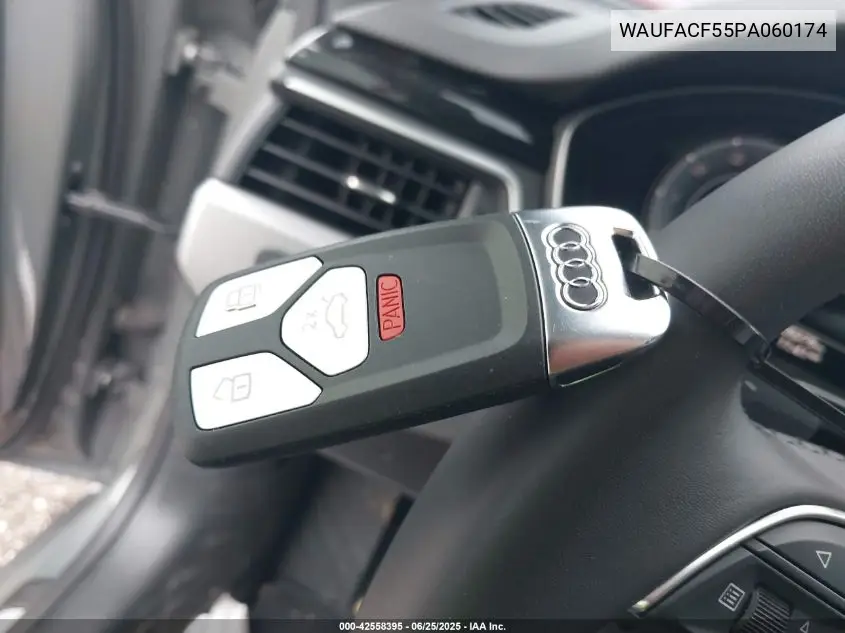 2023 Audi A5 Sportback Premium Plus 45 Tfsi S Line Quattro S Tronic VIN: WAUFACF55PA060174 Lot: 42558395