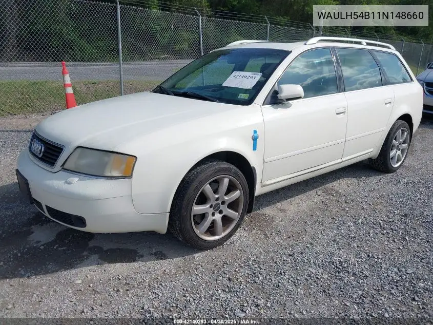 2001 Audi A6 Avant VIN: WAULH54B11N148660 Lot: 42140293