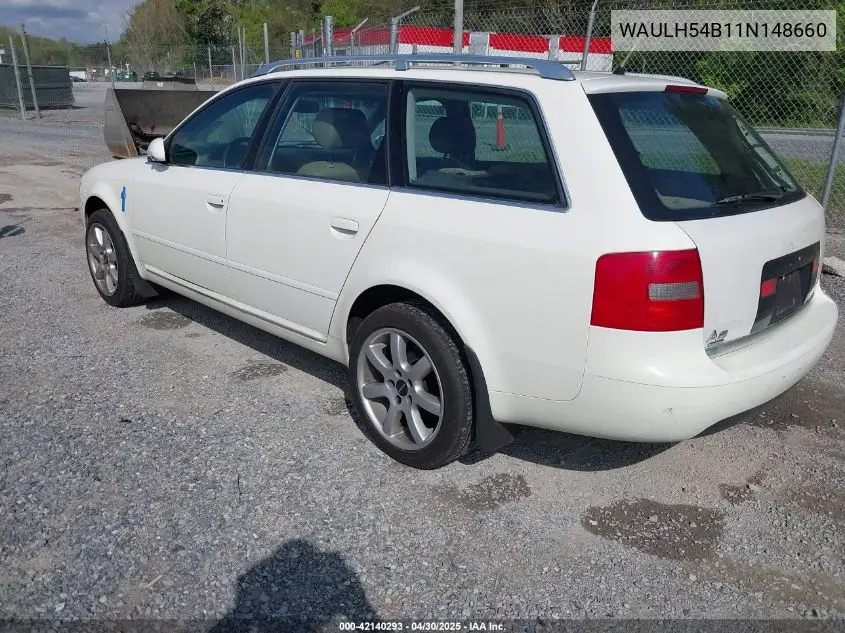2001 Audi A6 Avant VIN: WAULH54B11N148660 Lot: 42140293