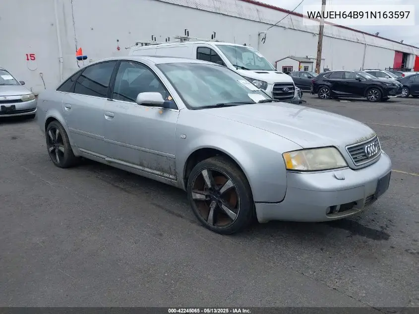 2001 Audi A6 VIN: WAUEH64B91N163597 Lot: 42245065