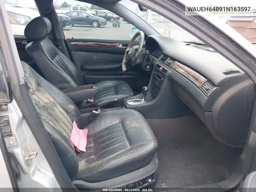 2001 Audi A6 VIN: WAUEH64B91N163597 Lot: 42245065