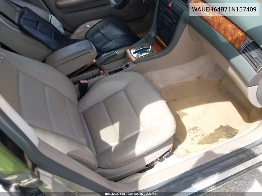 2001 Audi A6 VIN: WAUEH64B71N157409 Lot: 42287483