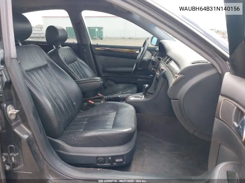 2001 Audi A6 VIN: WAUBH64B31N140156 Lot: 42598716
