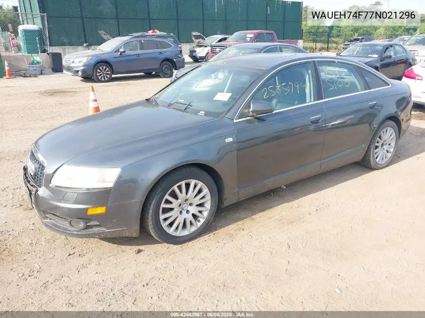 2007 Audi A6 3.2 VIN: WAUEH74F77N021296 Lot: 42443967