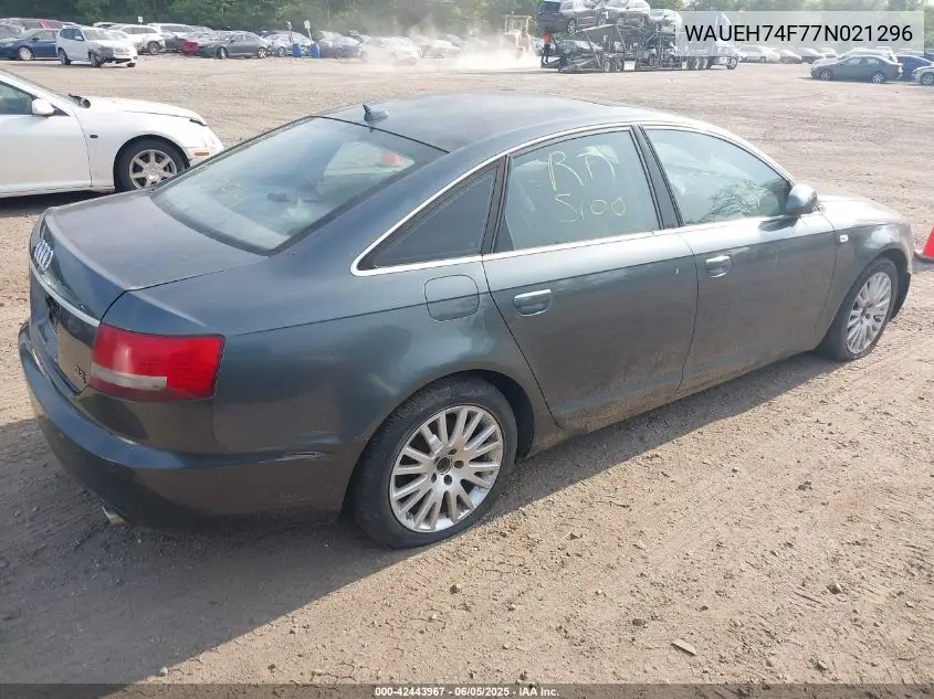 2007 Audi A6 3.2 VIN: WAUEH74F77N021296 Lot: 42443967