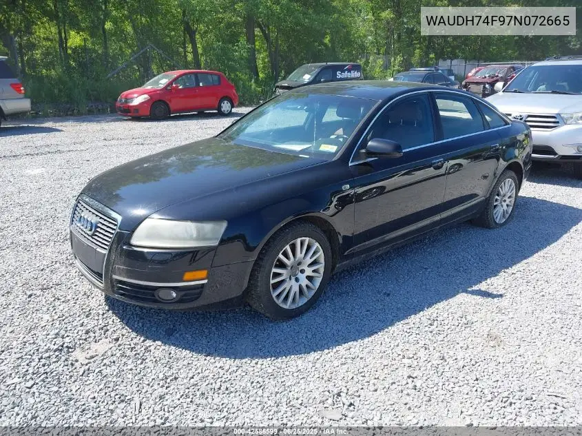 2007 Audi A6 3.2 VIN: WAUDH74F97N072665 Lot: 42586599