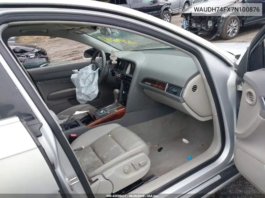 2007 Audi A6 3.2 VIN: WAUDH74FX7N100876 Lot: 42596417