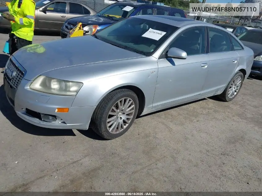 2008 Audi A6 3.2 VIN: WAUDH74F88N057110 Lot: 42553568