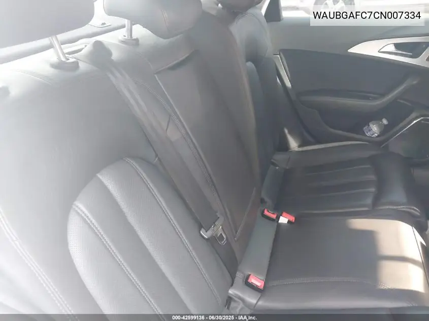 2012 Audi A6 3.0 Premium VIN: WAUBGAFC7CN007334 Lot: 42599136