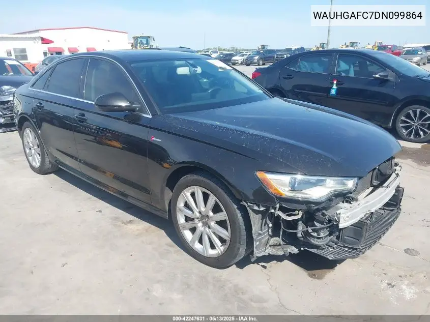 2013 Audi A6 3.0T Premium VIN: WAUHGAFC7DN099864 Lot: 42247631