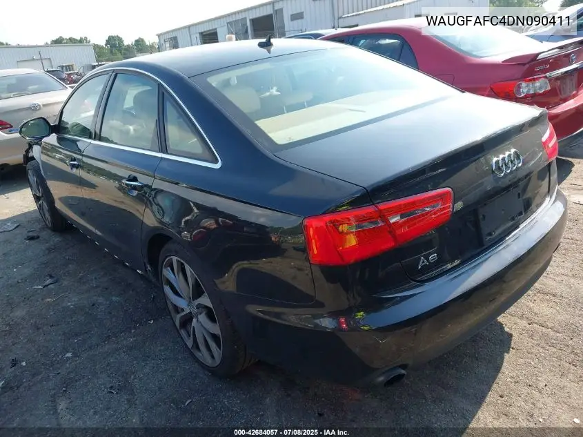 2013 Audi A6 2.0T Premium VIN: WAUGFAFC4DN090411 Lot: 42684057