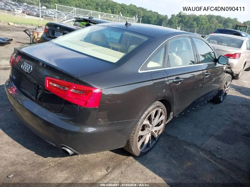 2013 Audi A6 2.0T Premium VIN: WAUGFAFC4DN090411 Lot: 42684057