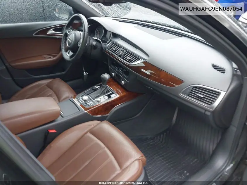 2014 Audi A6 3.0T Premium Plus VIN: WAUHGAFC9EN087054 Lot: 42241837