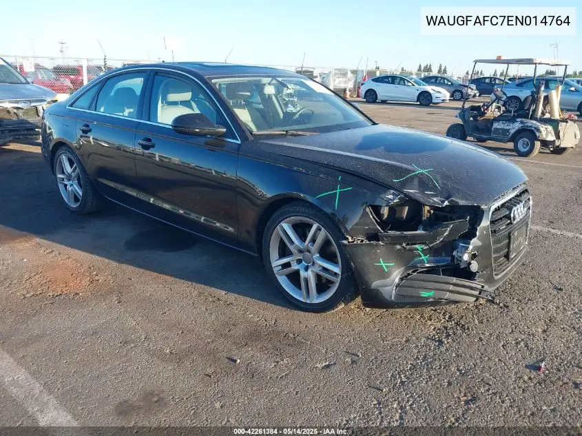 2014 Audi A6 2.0T Premium VIN: WAUGFAFC7EN014764 Lot: 42261384