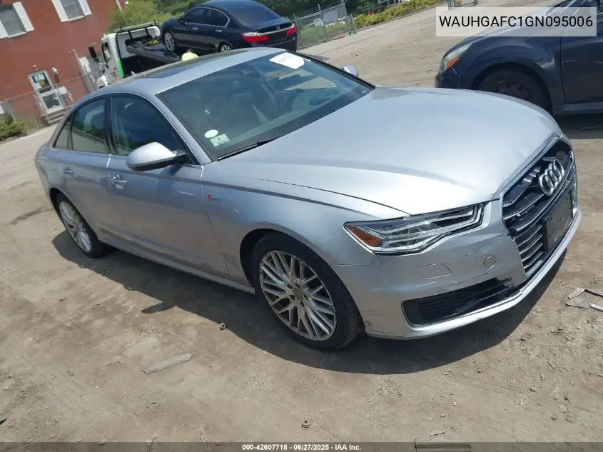 2016 Audi A6 3.0T Premium Plus VIN: WAUHGAFC1GN095006 Lot: 42607718
