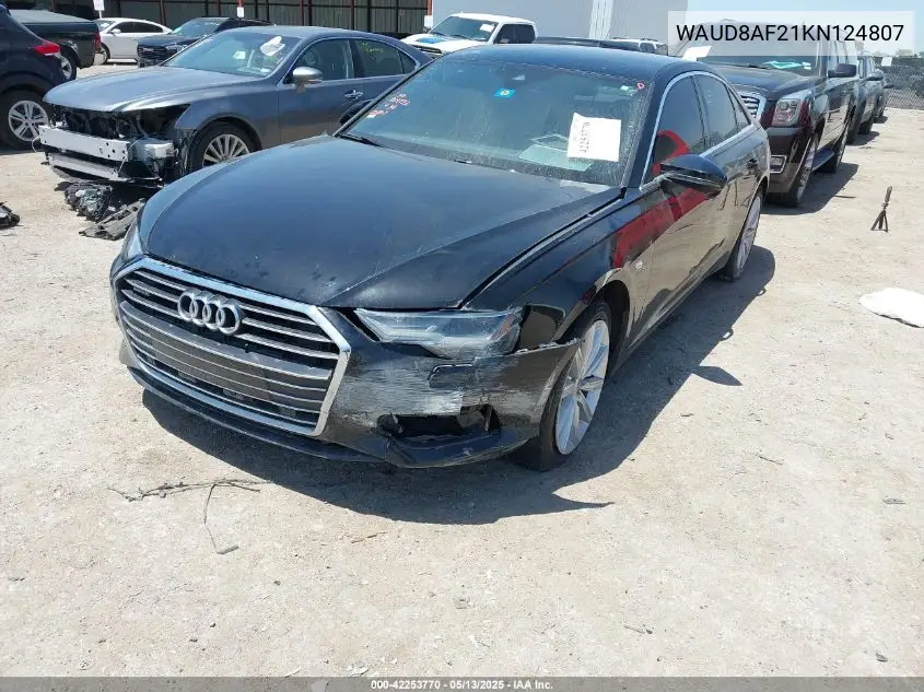 2019 Audi A6 45 Premium VIN: WAUD8AF21KN124807 Lot: 42253770