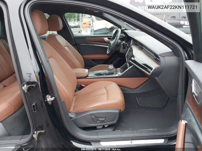2019 Audi A6 55 Premium VIN: WAUK2AF22KN111721 Lot: 42522870