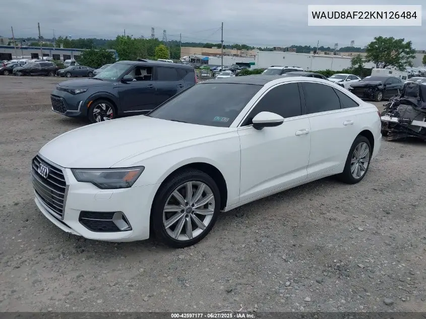 2019 Audi A6 45 Premium VIN: WAUD8AF22KN126484 Lot: 42597177