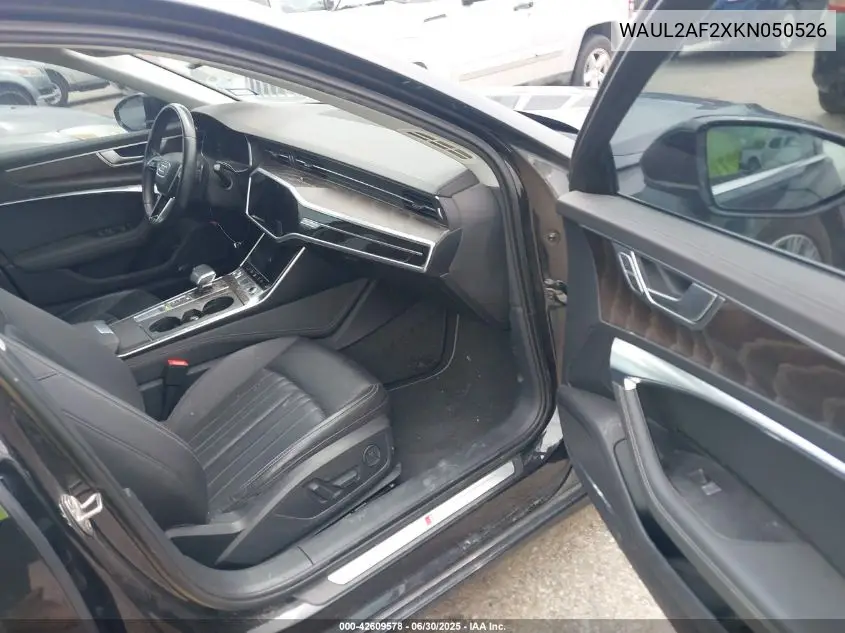 2019 Audi A6 55 Premium VIN: WAUL2AF2XKN050526 Lot: 42609578