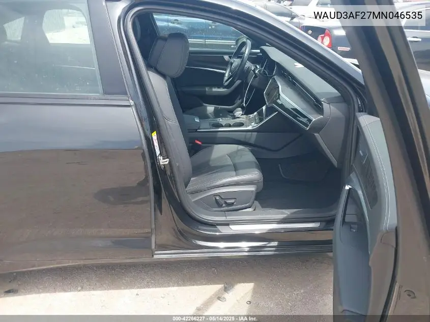 2021 Audi A6 Premium 45 Tfsi Quattro S Tronic/Sport Premium 45 Tfsi Quattro S Tronic VIN: WAUD3AF27MN046535 Lot: 42266227