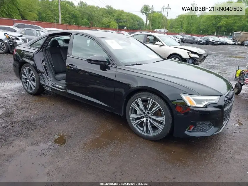 2024 Audi A6 Premium 45 Tfsi Quattro S Tronic VIN: WAUD3BF21RN040503 Lot: 42234460
