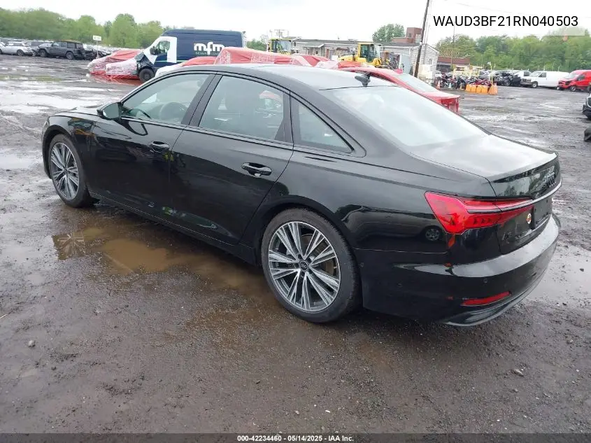 2024 Audi A6 Premium 45 Tfsi Quattro S Tronic VIN: WAUD3BF21RN040503 Lot: 42234460