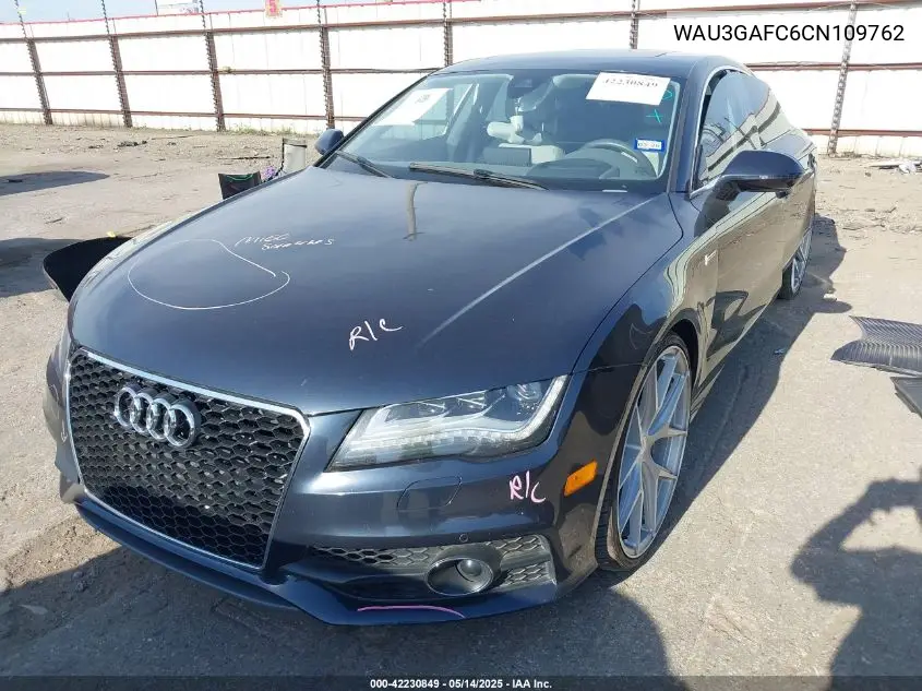2012 Audi A7 Premium VIN: WAU3GAFC6CN109762 Lot: 42230849