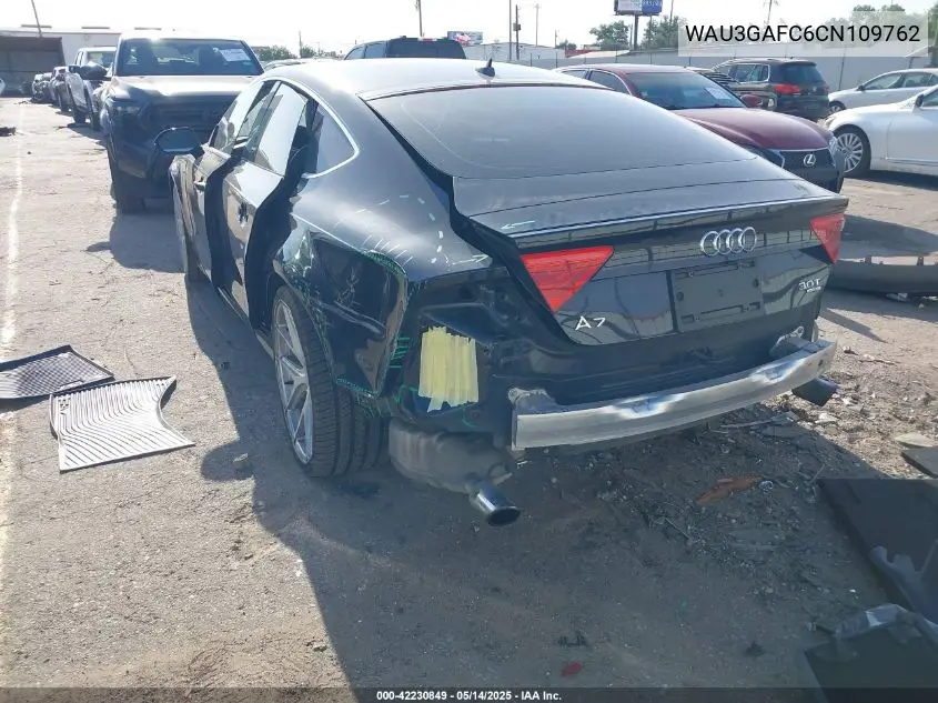 2012 Audi A7 Premium VIN: WAU3GAFC6CN109762 Lot: 42230849