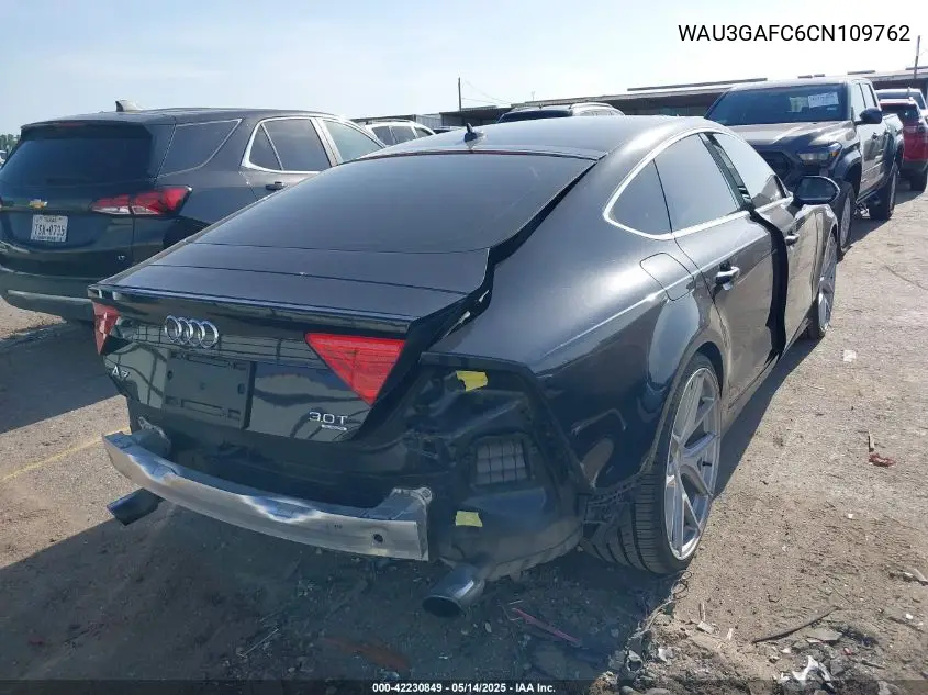 2012 Audi A7 Premium VIN: WAU3GAFC6CN109762 Lot: 42230849